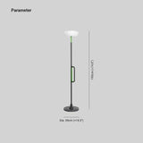 High-pole solar outdoor floor lamp - Clowas