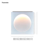 Circle Flush White Led Modern Wall Lights - Clowas