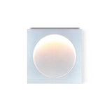 Circle Flush White Led Modern Wall Lights - Clowas
