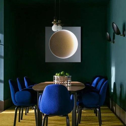 Circle Flush White Led Modern Wall Lights - Clowas