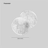 Double Moon Round LED Modern Wall Light - Clowas