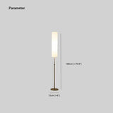 Tall Column Soft Modern Style Floor Lamp - Clowas