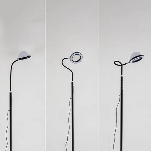 Green Lampshade Metal Pole Floor Lamp - Clowas
