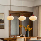 Wabi-Sabi Style Ceramic Pendant Light for Dining Room
