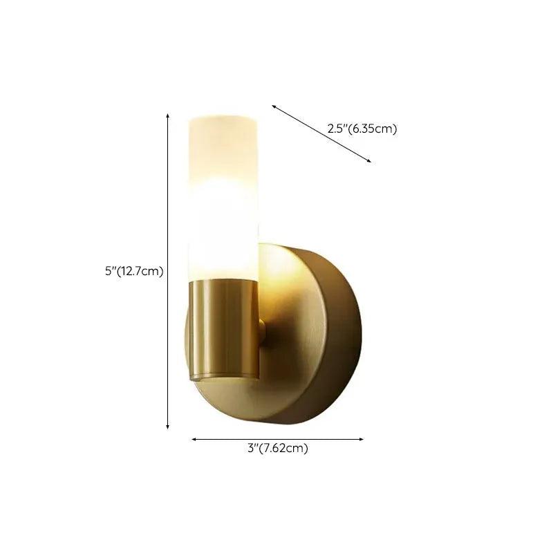 Indoor Cylinder Glass Up and Down Lights - Clowas