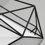 Diamond-Shaped Black Metal Industrial Pendant Light - Clowas