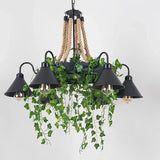Industrial Tree Leaves Dining Room Vintage Pendant Light - Clowas