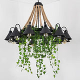 Industrial Tree Leaves Dining Room Vintage Pendant Light - Clowas