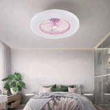 Integrated Disc Bedroom Ceiling Fan with Light - Clowas