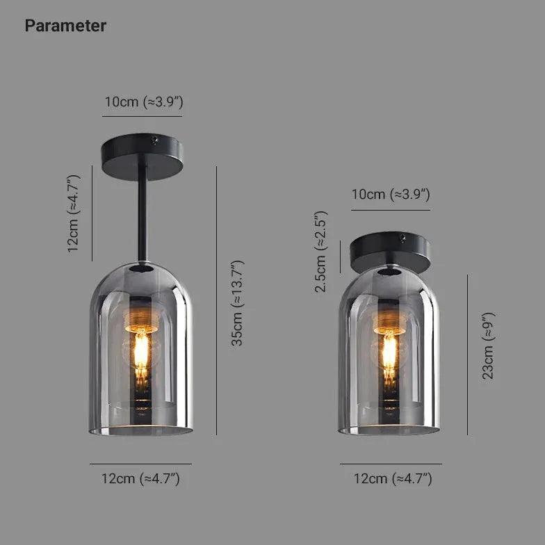 Inverted Wine Glass Pendant Lights - Clowas