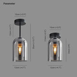 Inverted Wine Glass Pendant Lights - Clowas