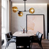 Irregular Bubble Shape Modern Living Room Pendant Light - Clowas