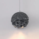 Irregular Imitation Rock Shade Dining Room Pendant Light - Clowas
