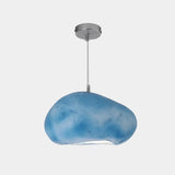 Irregular Shape Speckled Lampshade Modern Pendant Light - Clowas