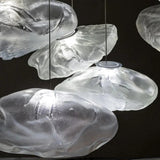 Irregular Shaped Glass Shade Modern Pendant Light - Clowas