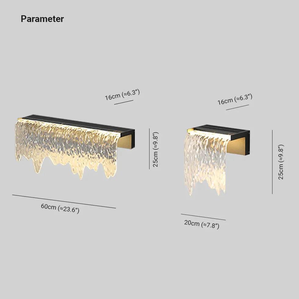 Waterfall LED Outdoor Wall Lights - Clowas