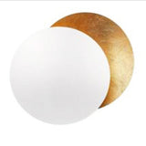 Italian LED Disc Wall Light for Bedroom