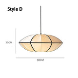 Vintage Cream Pendant Light Fitting for Dining Room