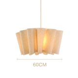 Japanese Pendant Light with Fabric Shade