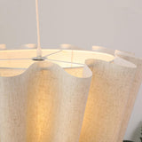Japanese Pendant Light with Fabric Shade
