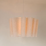 Japanese Pendant Light with Fabric Shade