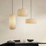 Silk Art Modern Pendant Lights for Living Room