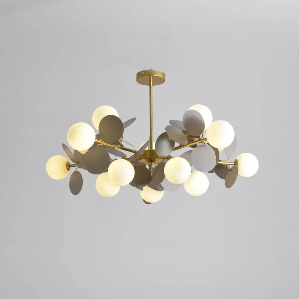 Colorful Flower Design Modern Chandelier - Clowas