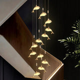 Dolphin Design Modern Minimalist Bedroom Pendant Light - Clowas