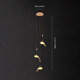 Dolphin Design Modern Minimalist Bedroom Pendant Light - Clowas