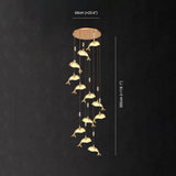 Dolphin Design Modern Minimalist Bedroom Pendant Light - Clowas