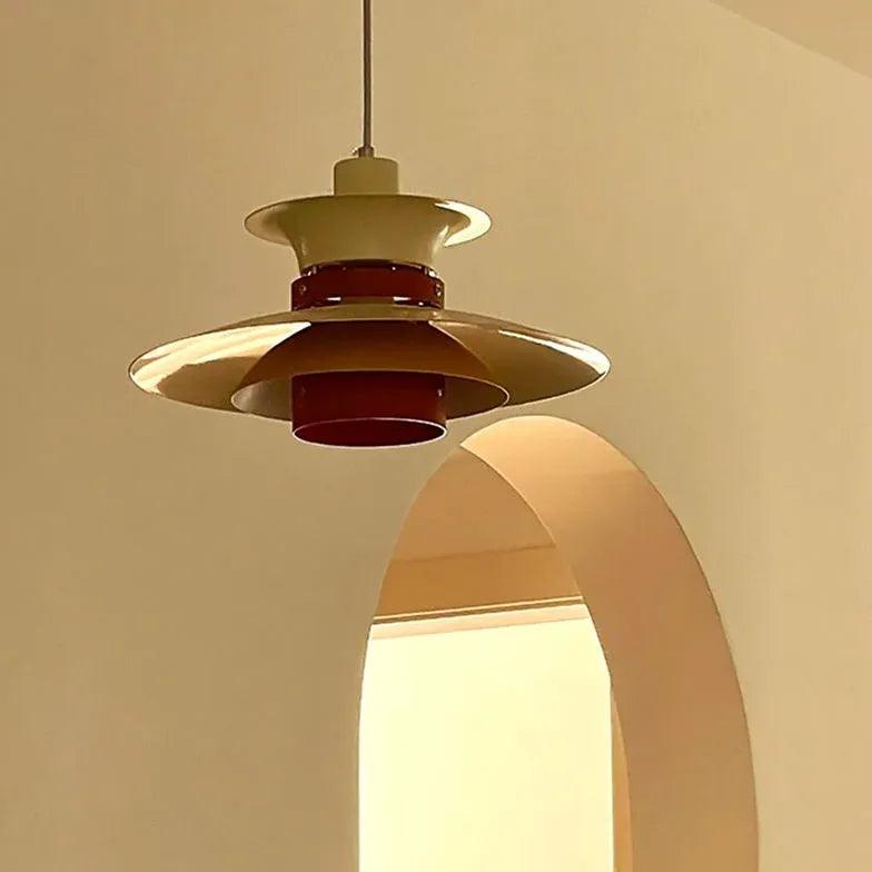 Khaki UFO Dining Room White Pendant Light - Clowas