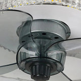 Blue Ceiling Fan for Bedroom Pendant Light - Clowas