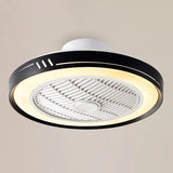 Ring-Shaped Minimalist Bedroom Ceiling Fan Light - Clowas