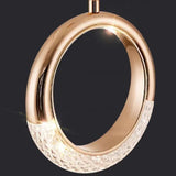 Crystal Single-Head Minimalist Modern Pendant Light - Clowas