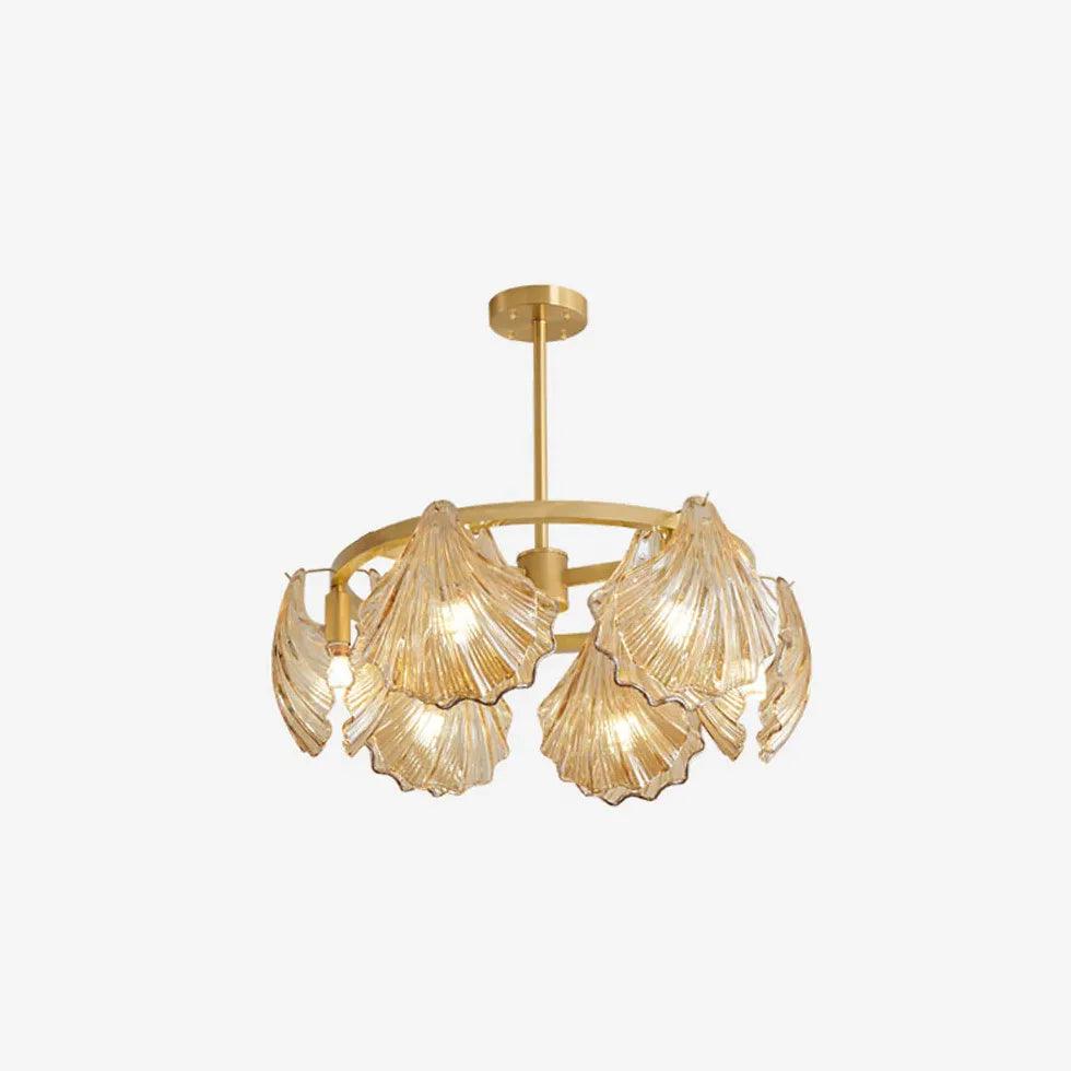 Luxurious Gold Glass for Living Room Pendant Light - Clowas