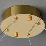 Wavy Round Ring Modern Crystal Pendant Light - Clowas