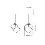 Cube Multi-Light Living Room Pendant Light - Clowas