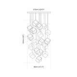 Cube Multi-Light Living Room Pendant Light - Clowas