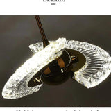 Angel Wings Shaped Crystal Pendant Light - Clowas