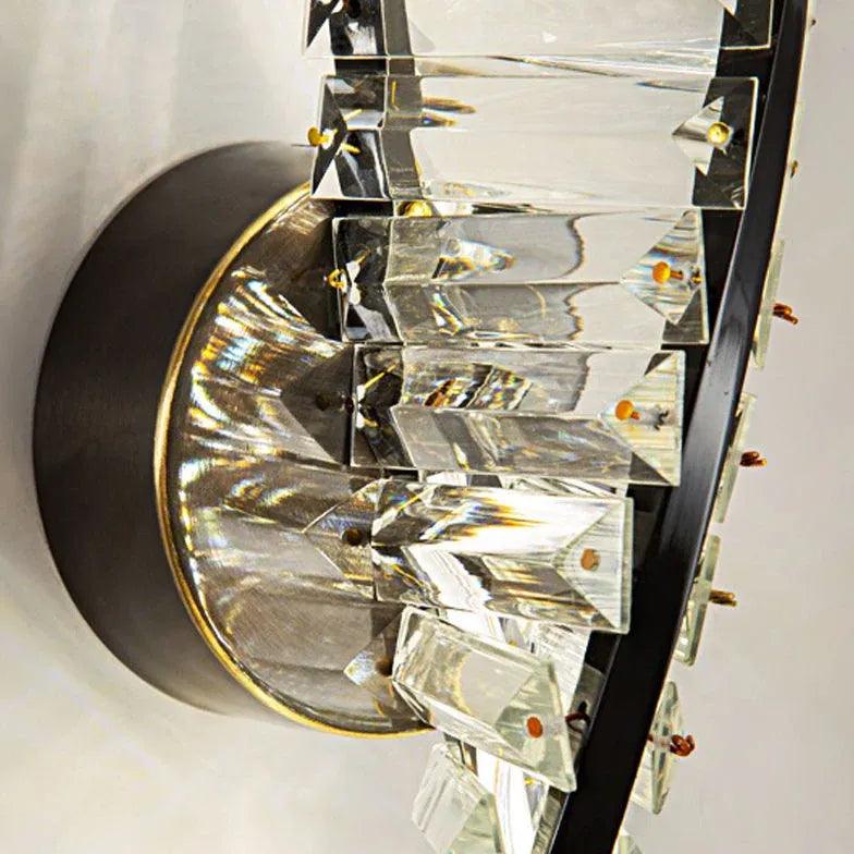 Cylinder Crystal Plug in Wall Lights - Clowas
