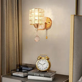 Cylinder Crystal Plug in Wall Lights - Clowas