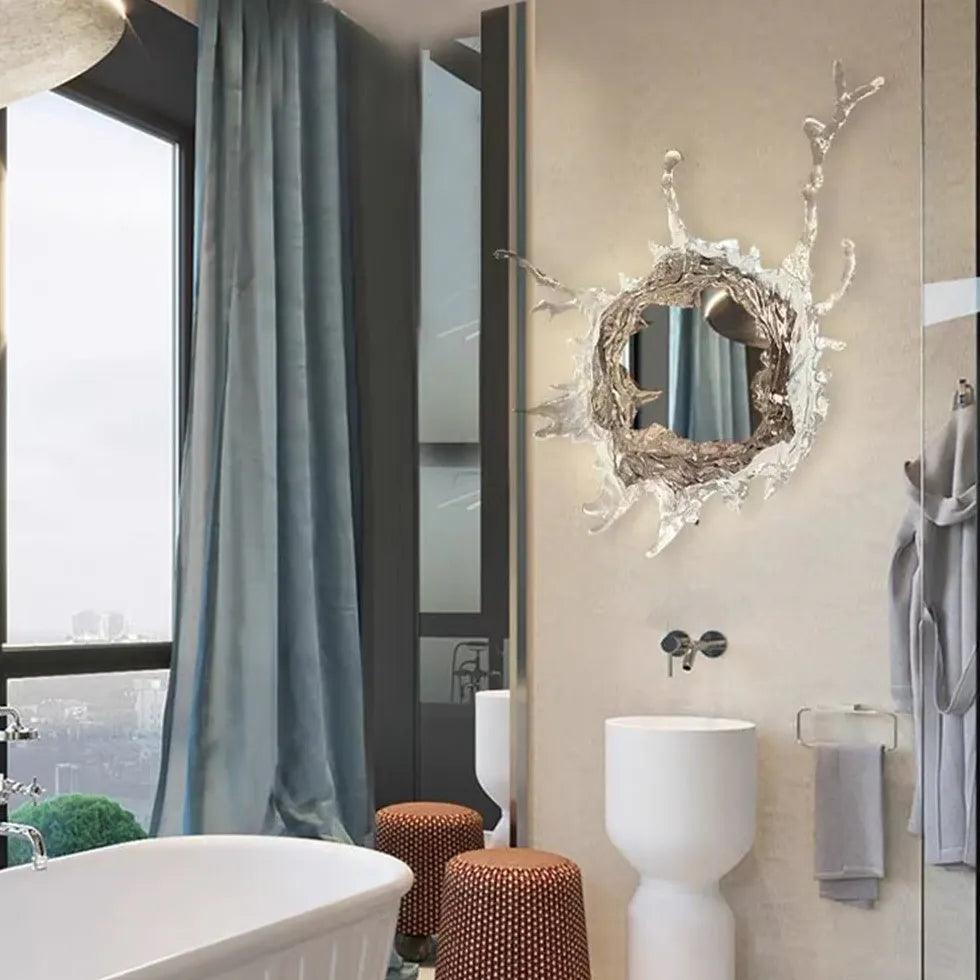 Water Ripple Modern Decoration Mirror Lights - Clowas