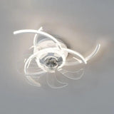 Half-Ring Adjustable Ceiling Fan with Light - Clowas