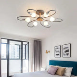 Multi-head Metal Bedroom Ceiling Light - Clowas