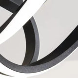 Irregular Two-Tone Ring Modern Ceiling Light - Clowas