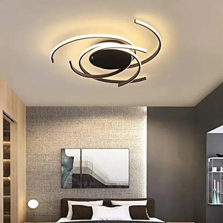Half-Ring Design for Bedroom Ceiling Light - Clowas