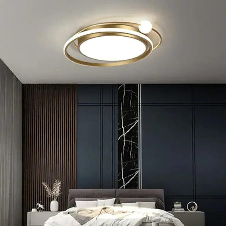 Two-Tone Disc Modern Minimalist Ceiling Light - Clowas