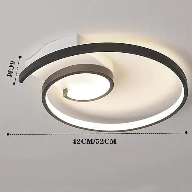 Rotating Ring Minimalist Modern Ceiling Light - Clowas