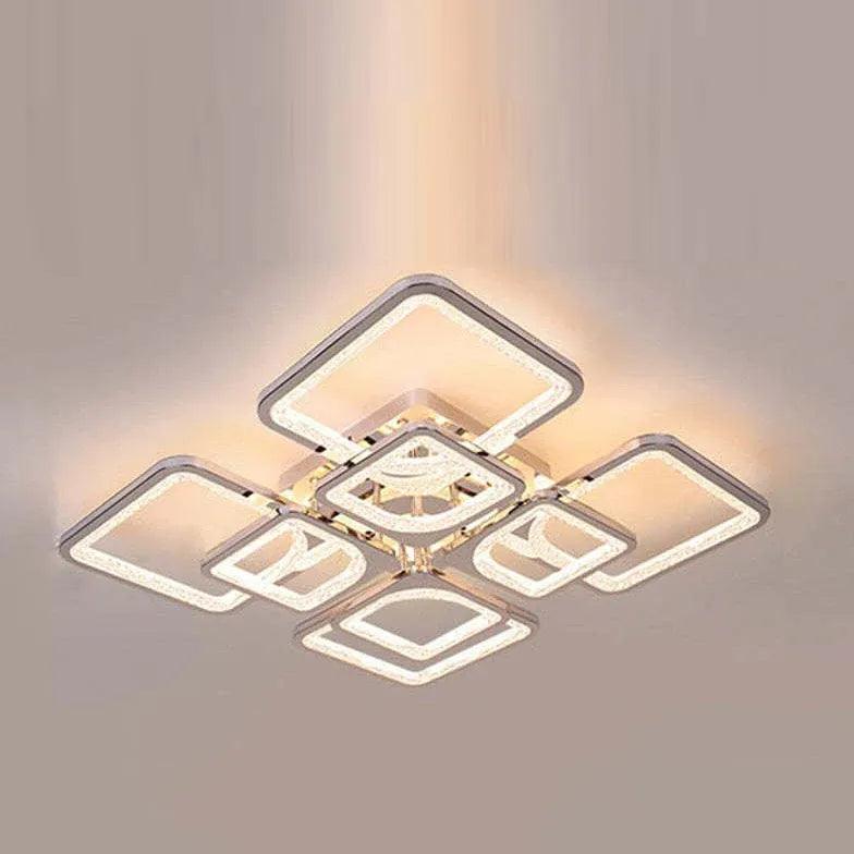 Multi-Square Frame Modern Pendant Light - Clowas