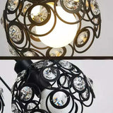 Acrylic Multi-Head Unique Sphere Pendant Light - Clowas